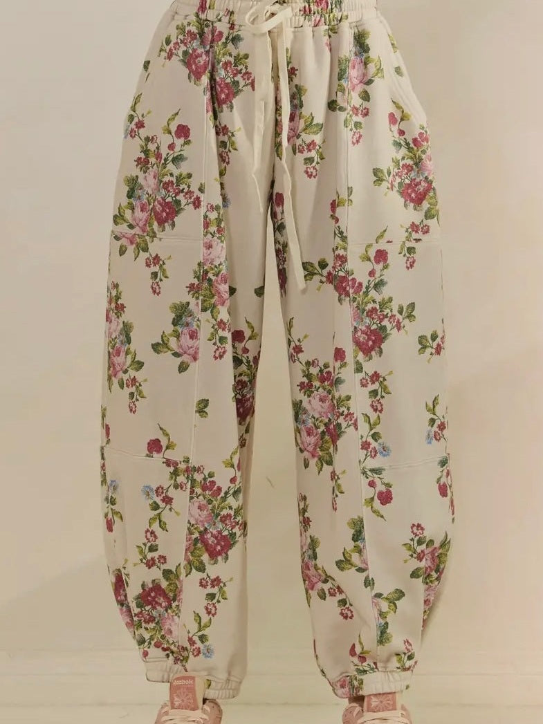 Floral French two pieces set