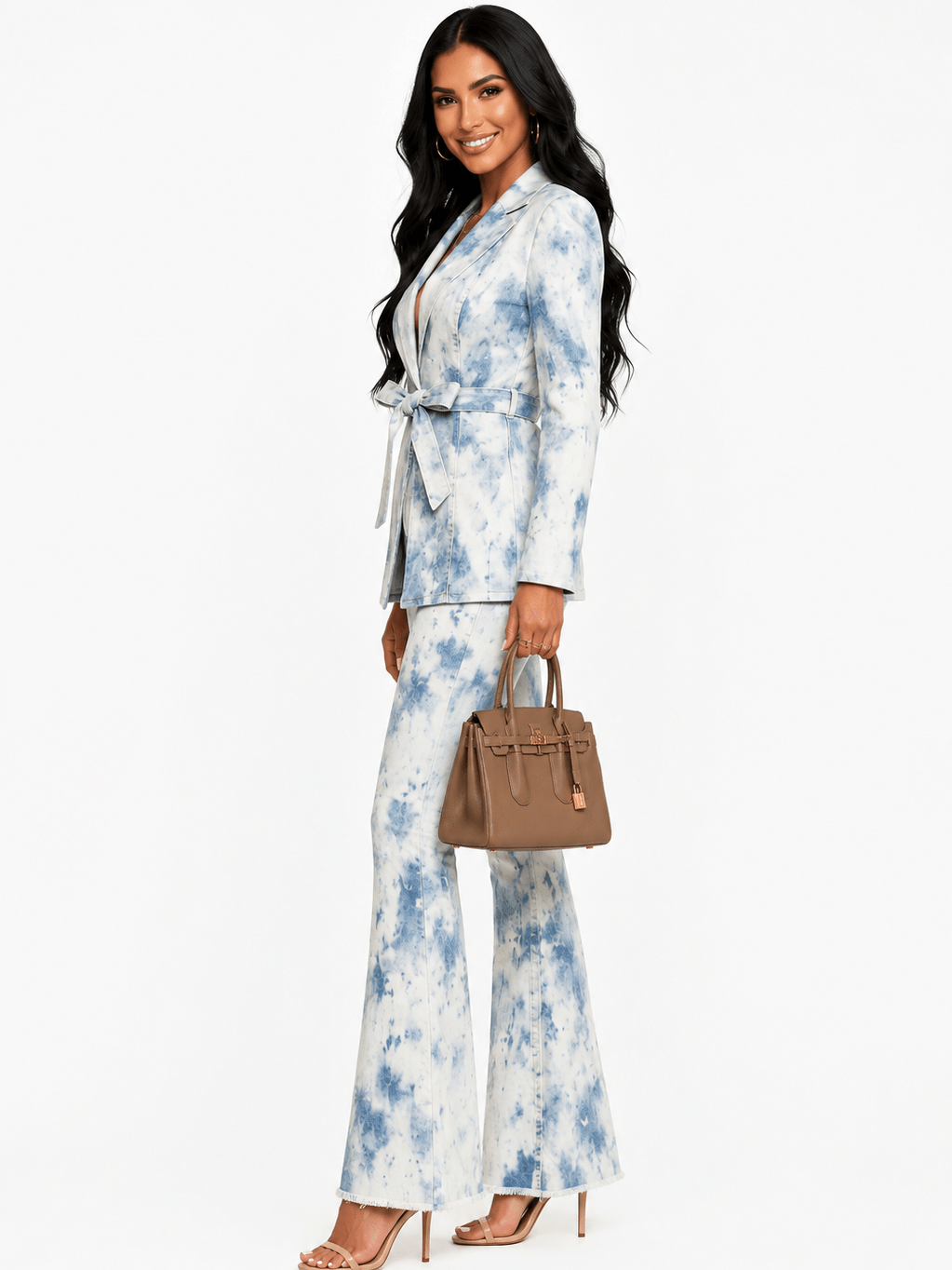 Ice Washed Denim Set