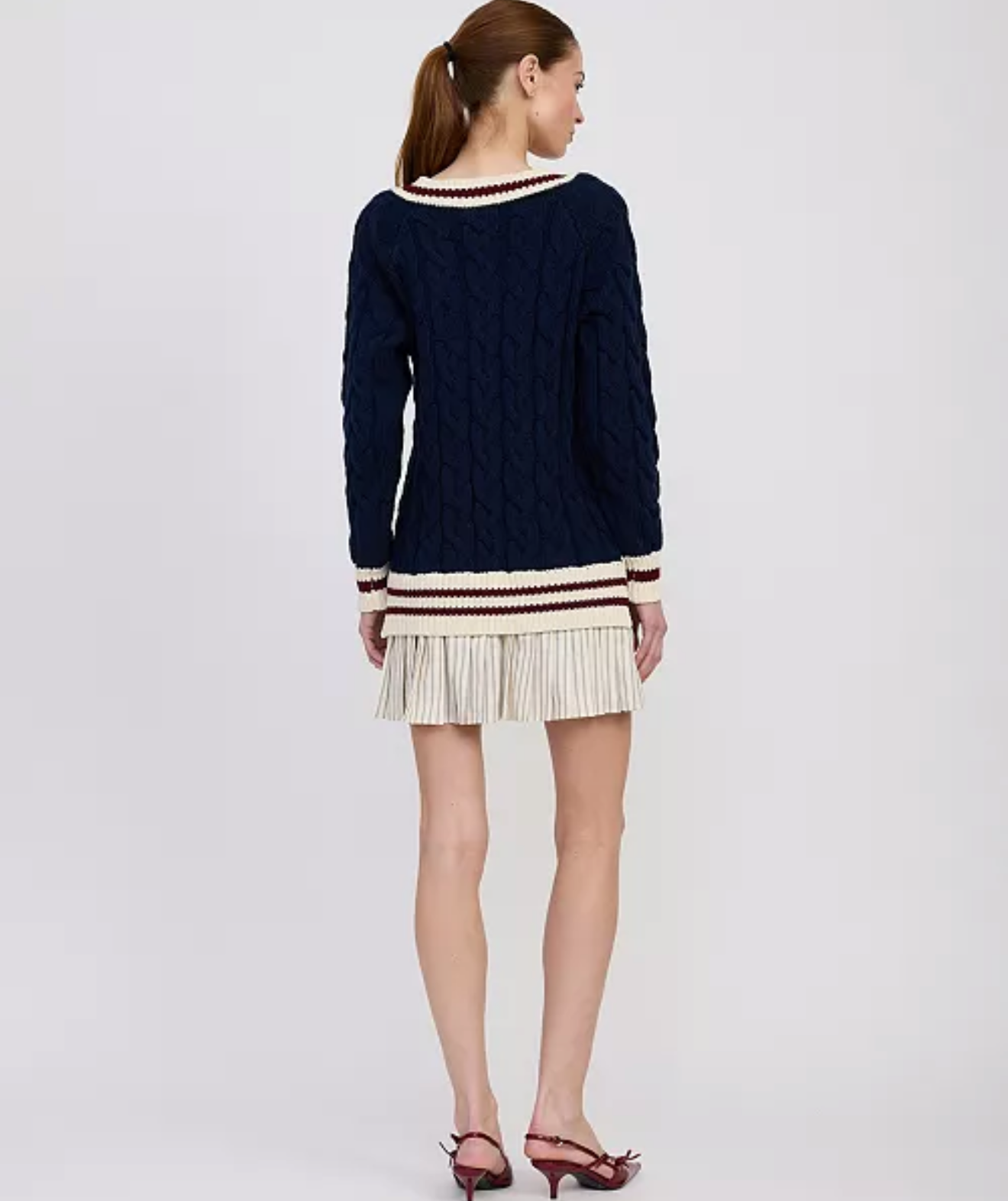 Women's Knox Mixed Media Sweater Mini Dress