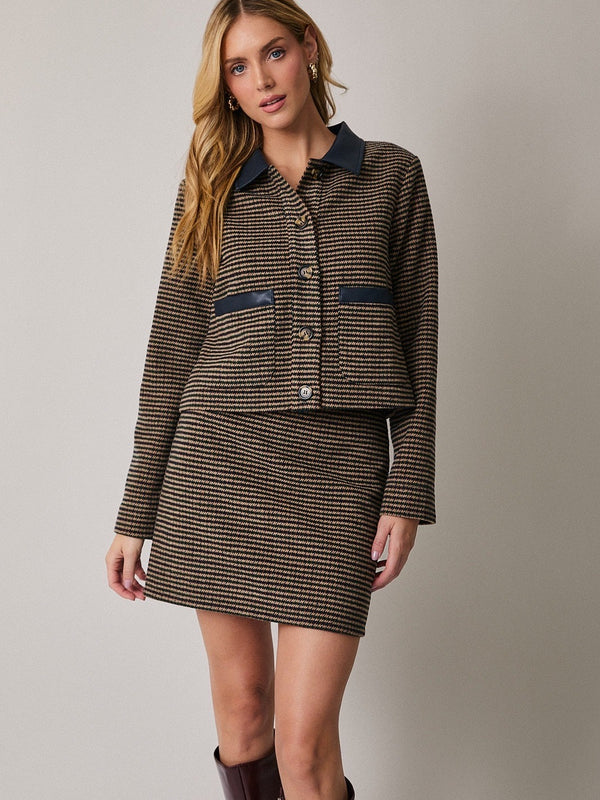 Brown Sugar Tweed Set