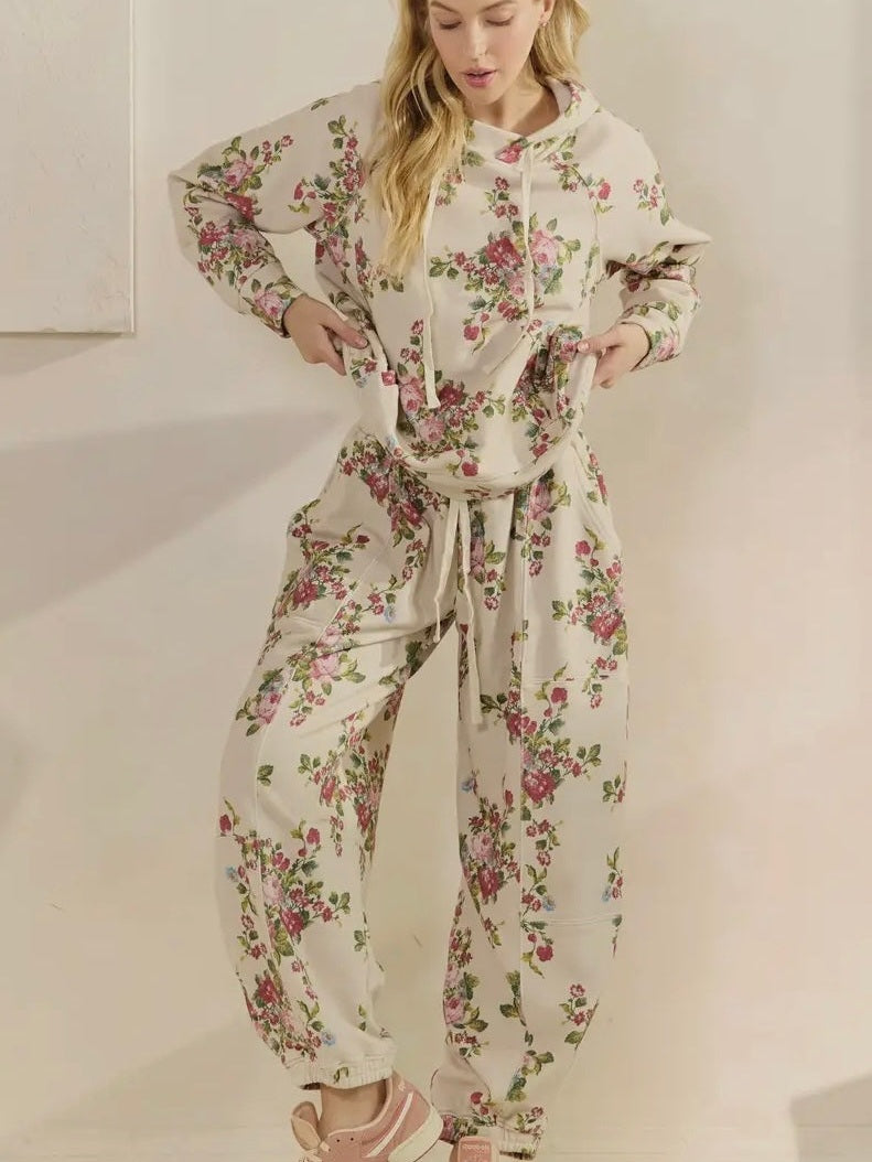 Floral French two pieces set