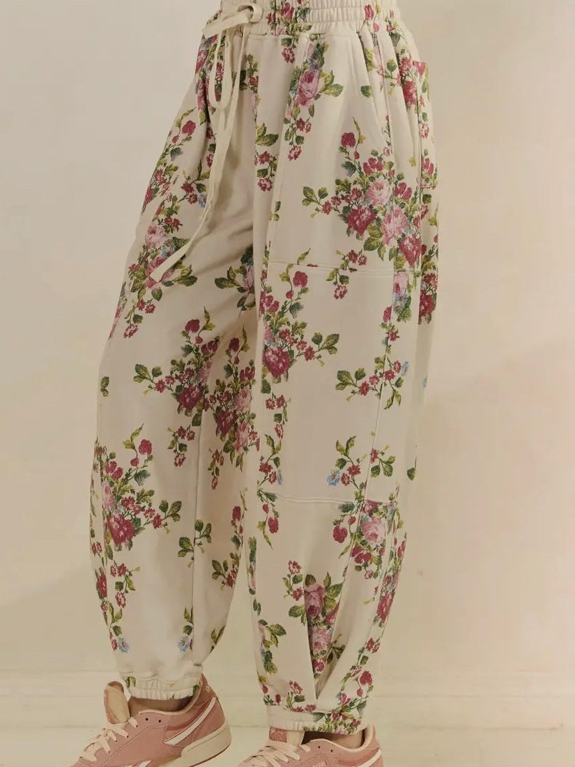 Floral French two pieces set