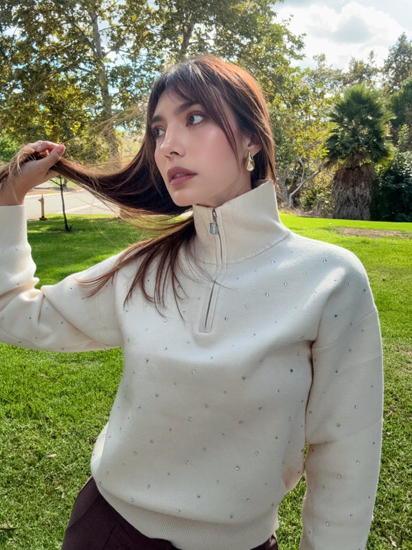 Elegant Rhinstone sweater