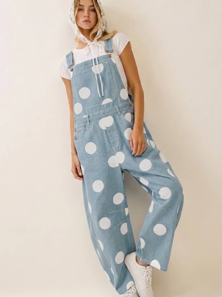 Polka Dot Overall