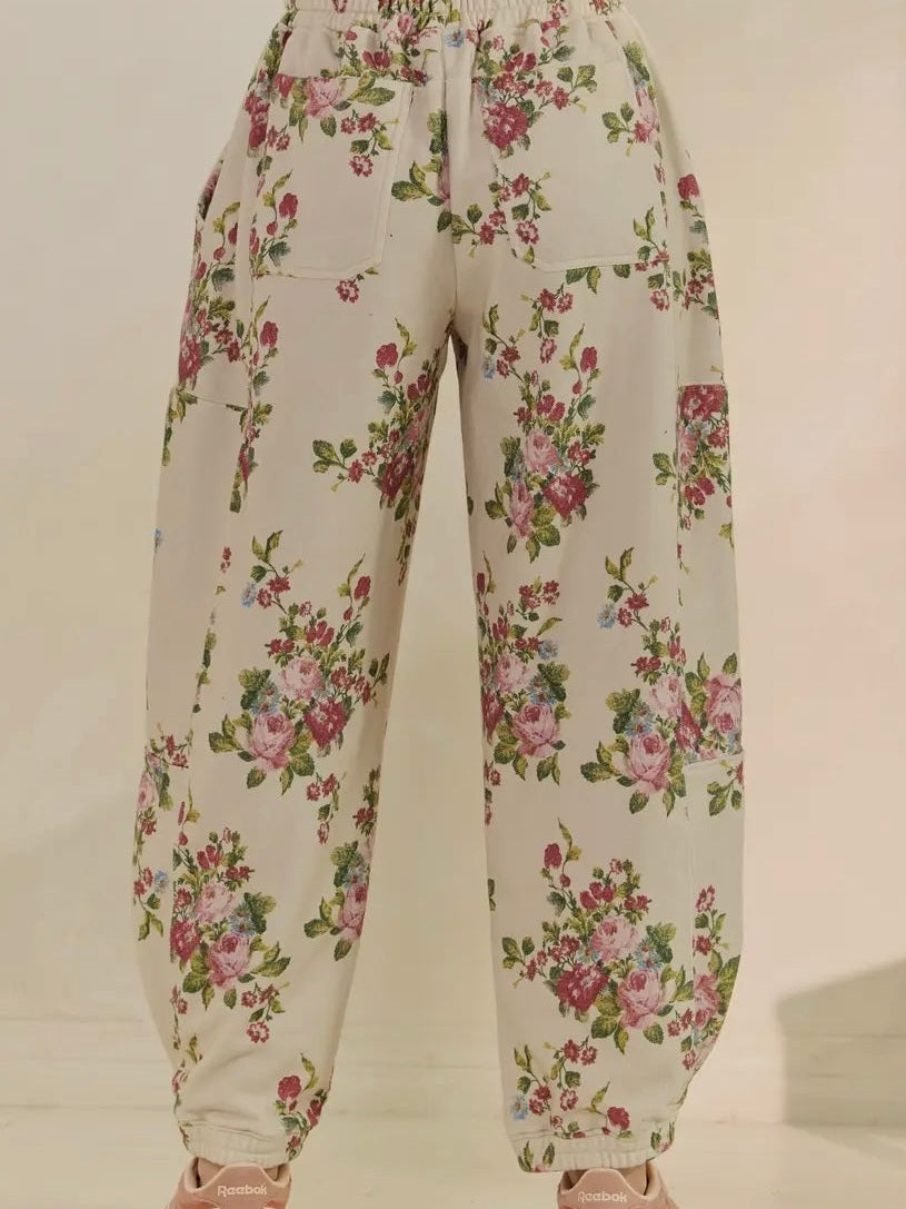 Floral French two pieces set