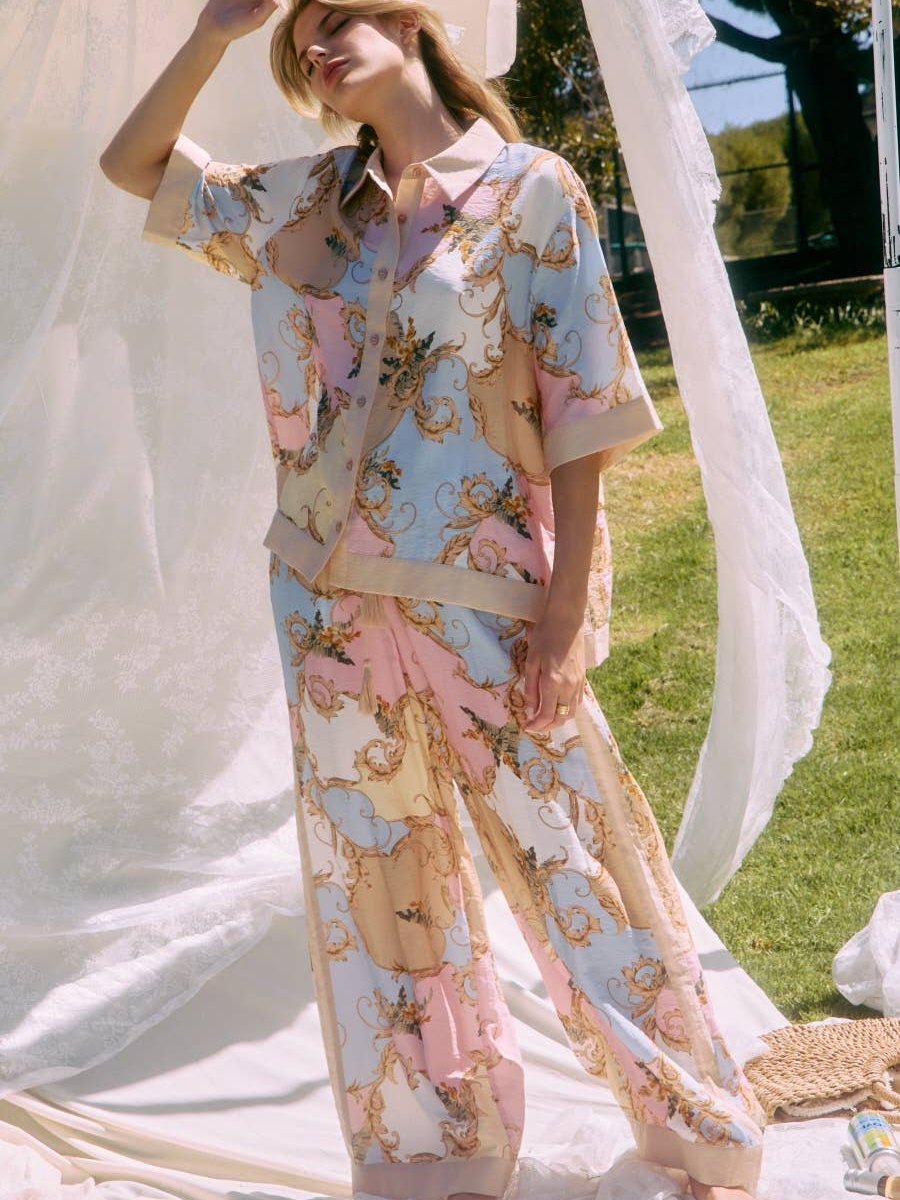 Oversized Printed Set