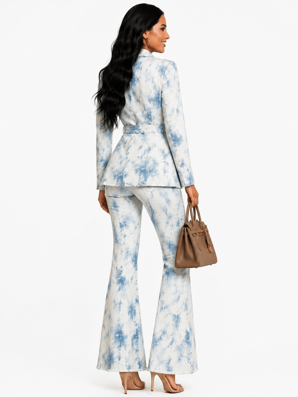 Ice Washed Denim Set