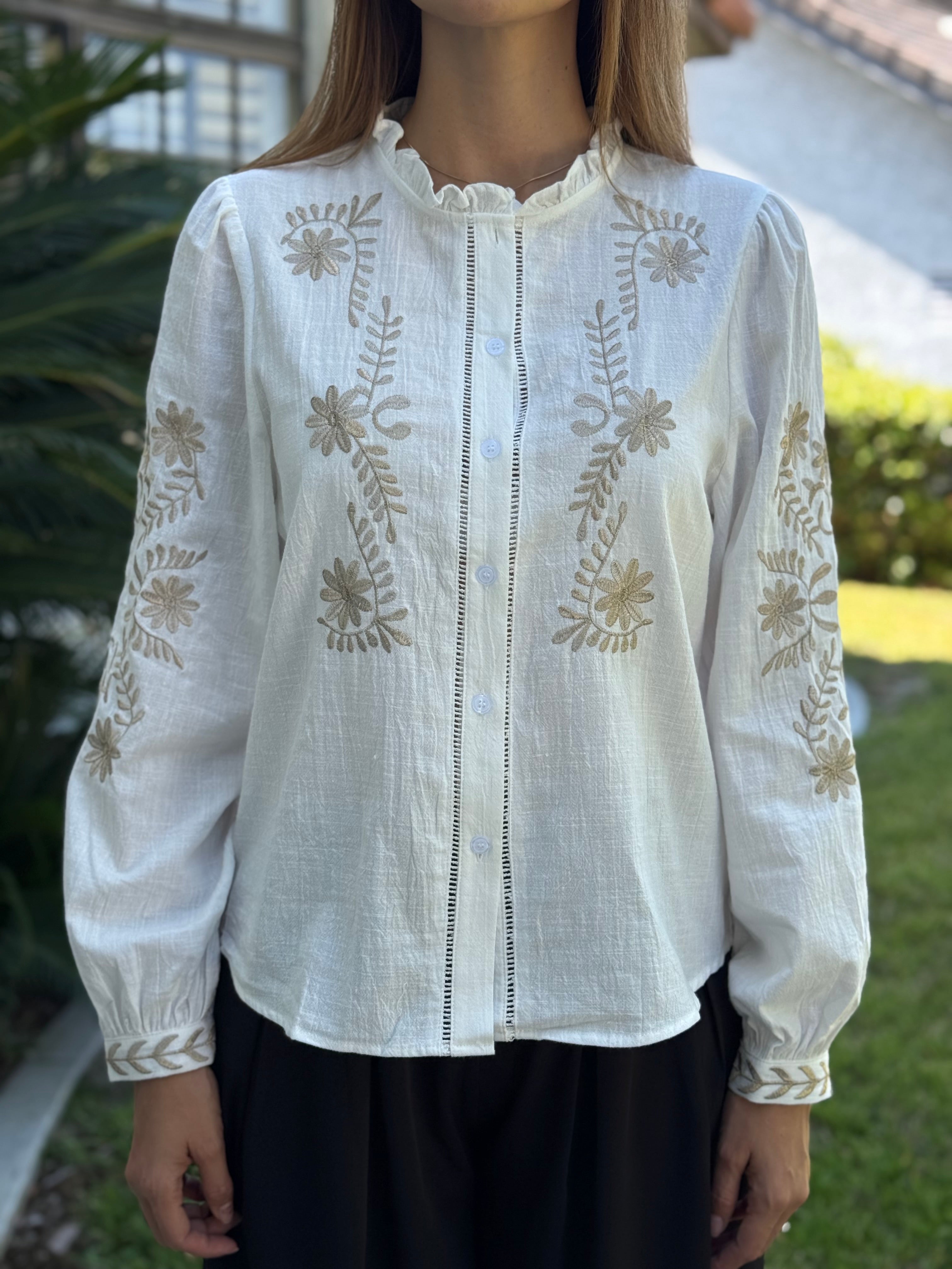 Amapola Embroidered Blouse