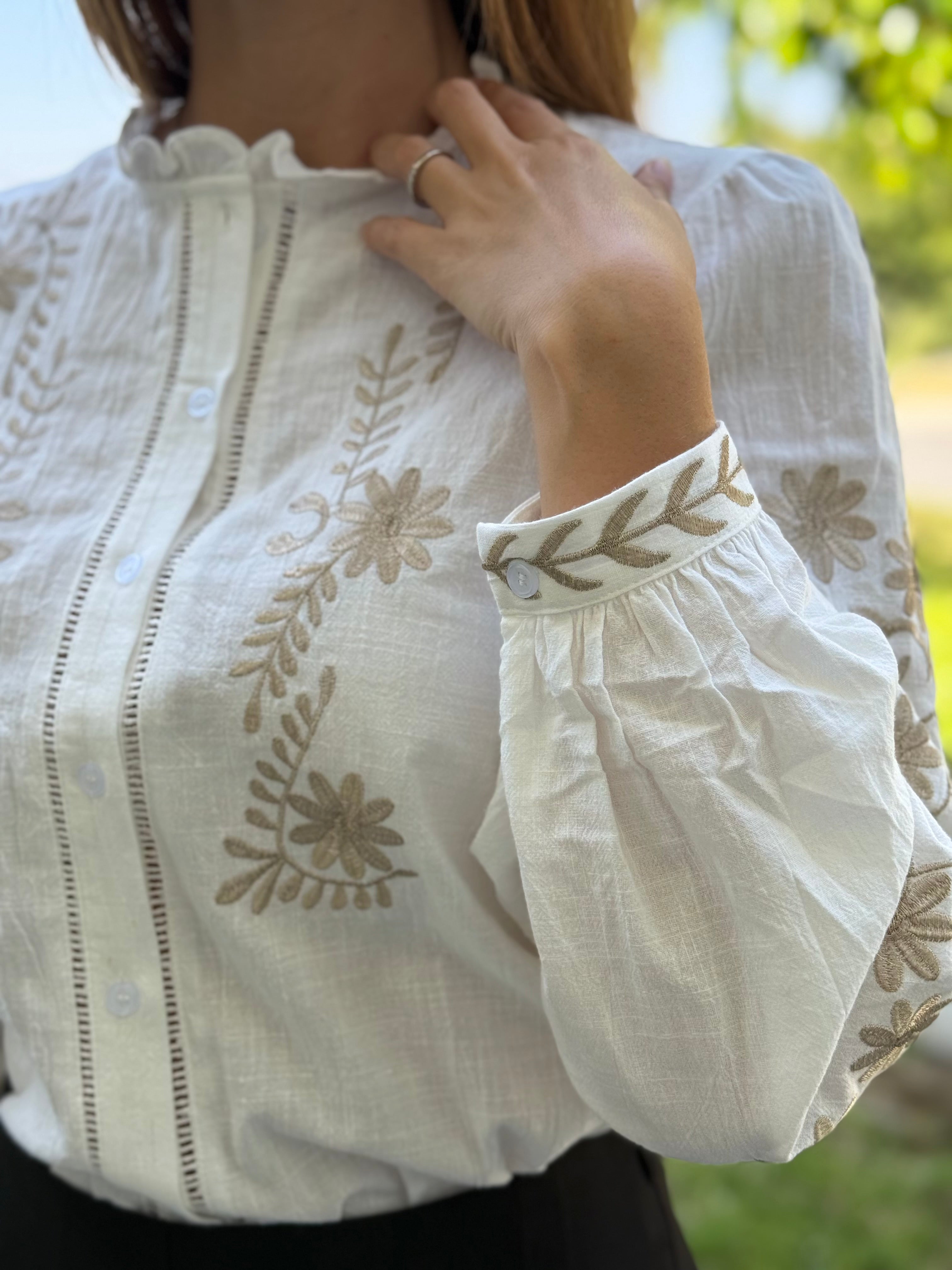 Amapola Embroidered Blouse