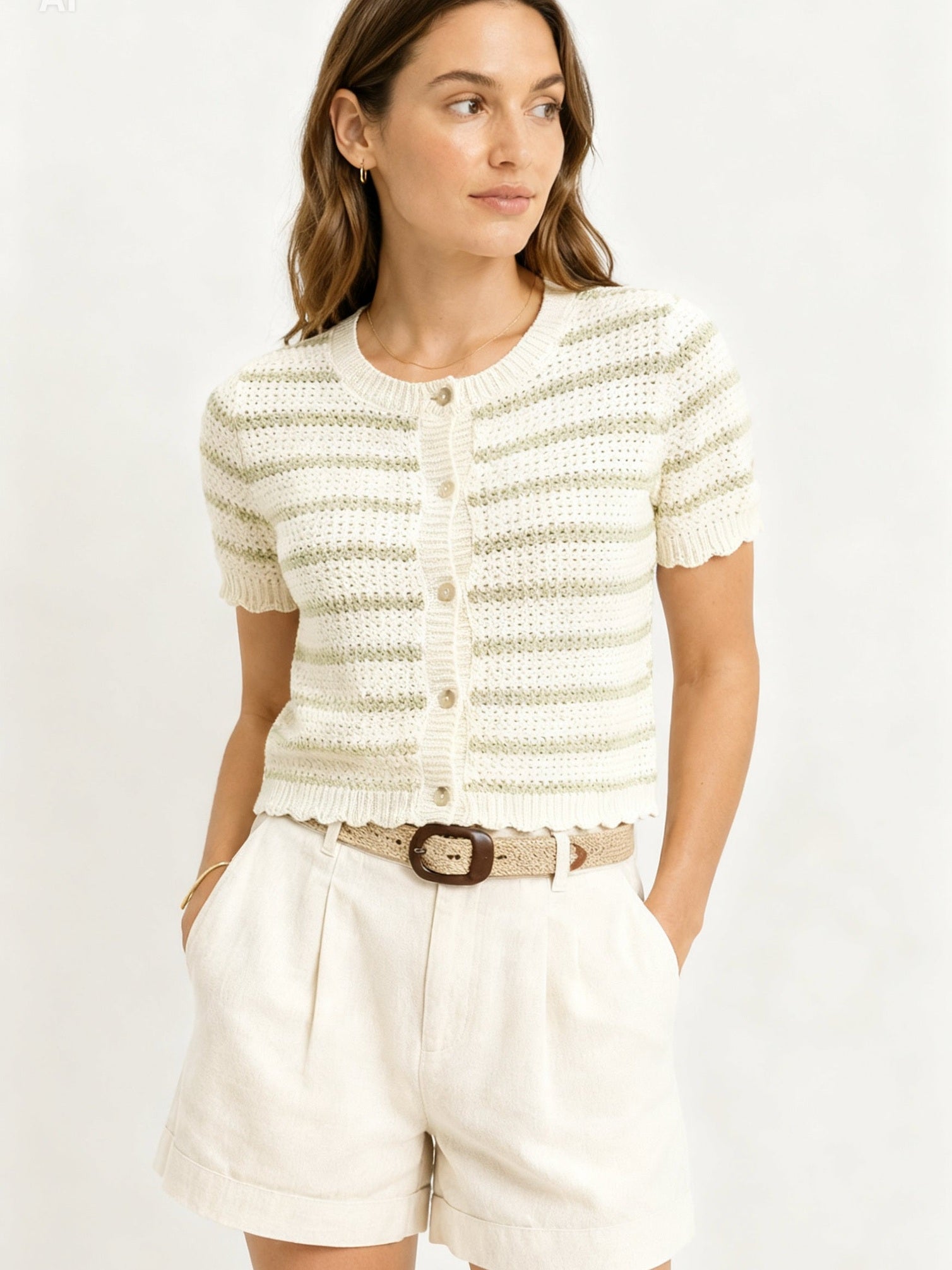 Azure Crochet Top