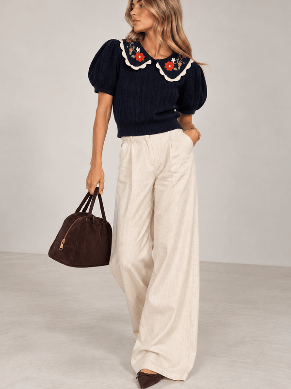 Sunday floral sweater