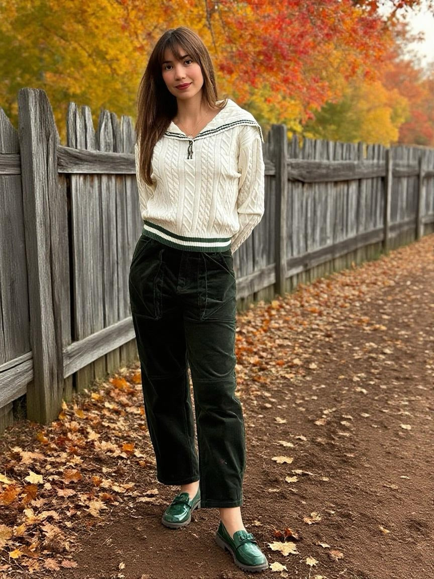 Ivory Forest Sweater