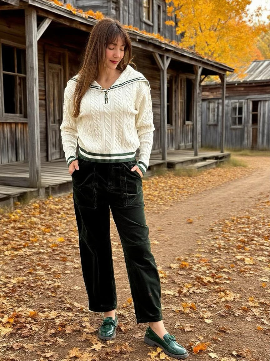 Ivory Forest Sweater