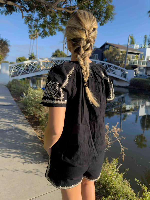 Midnight Muse Embroidered Set