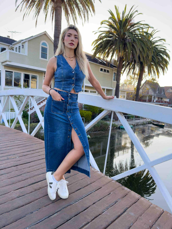 Urban Allure Denim Set