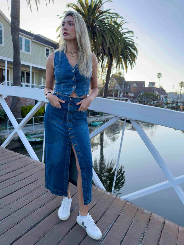 Urban Allure Denim Set