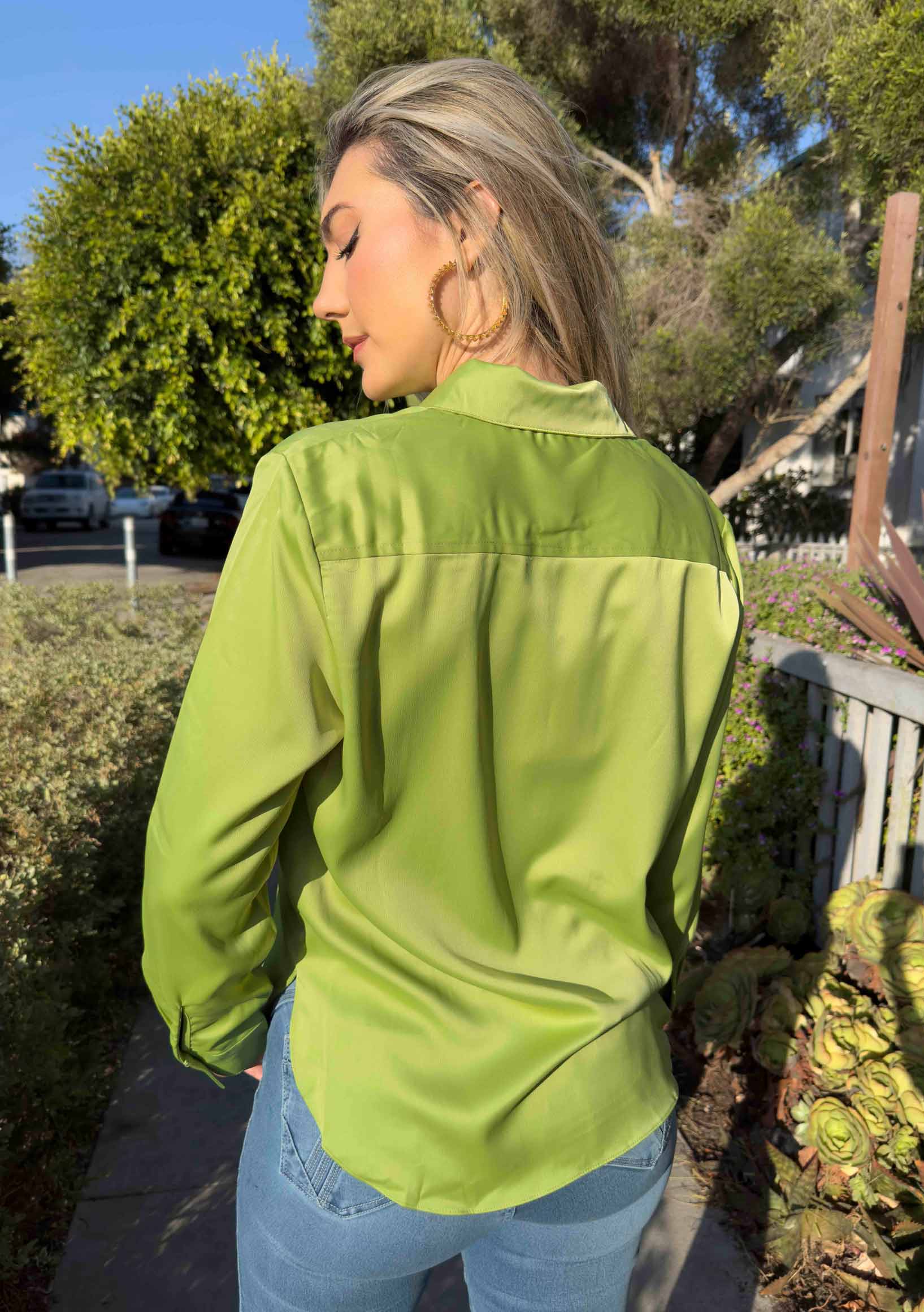 Sublime Texturized Satin Blouse