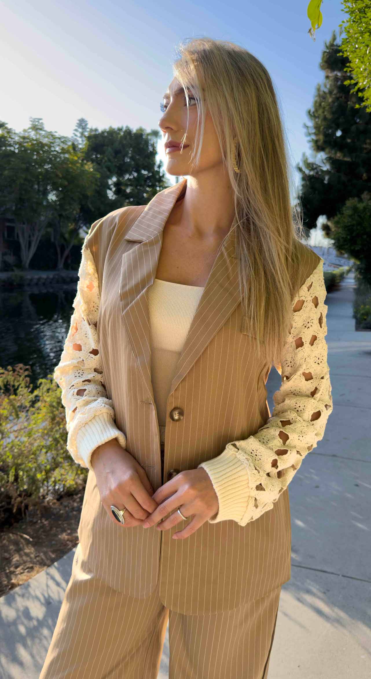 Golden Hour Blazer Set