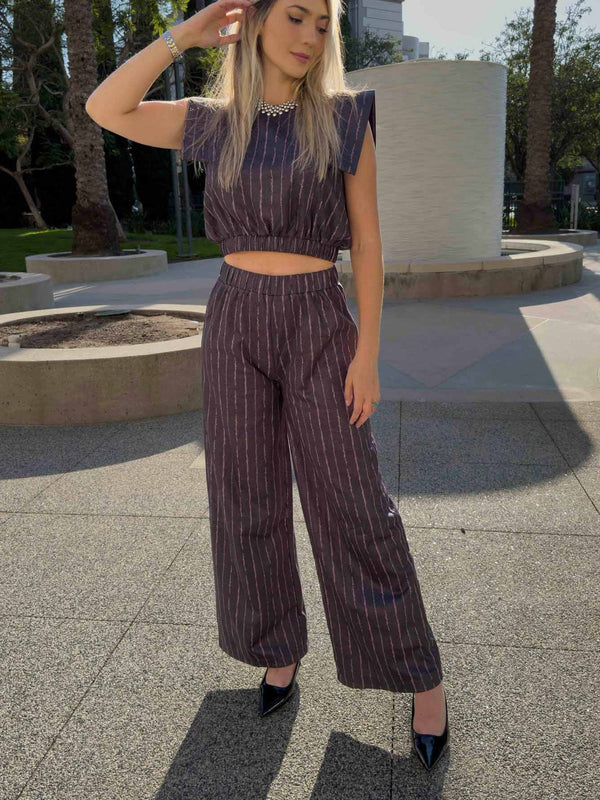 Mystic Wave Striped Set