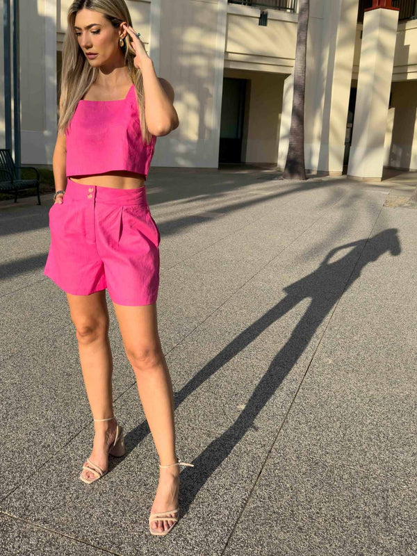 Rose Sugar Kiss Linen Set