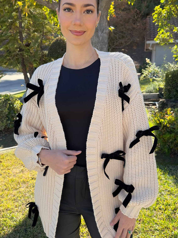 The Bow Cardigan