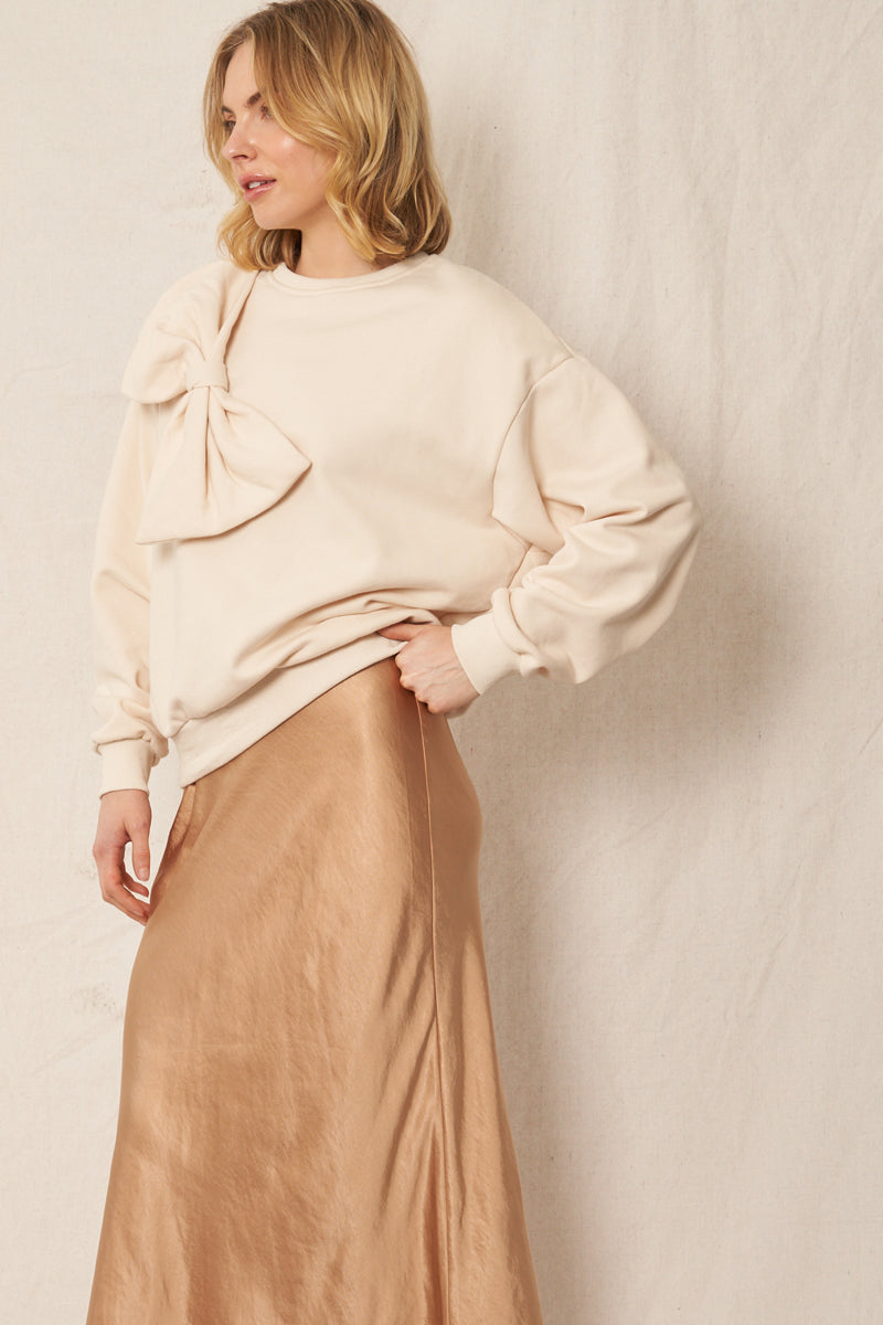 Graceful Bow Sweater