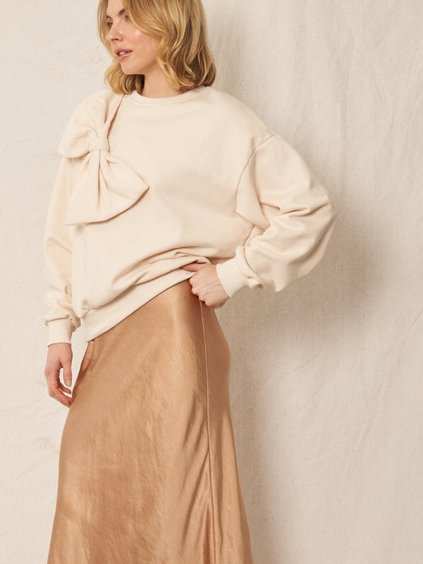 Graceful Bow Sweater